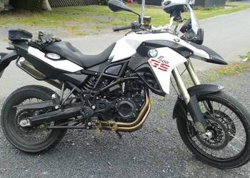 BMW F800GS po wypadku