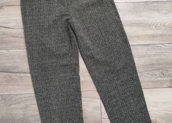 Materiałowe spodnie 40 42 Vintage y2k love 80 90 00s