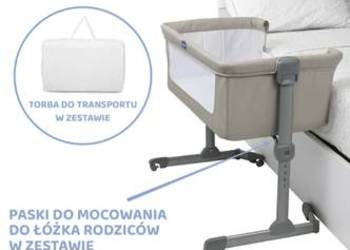 Łóżeczko dostawne Chicco Next2Me Essential + materac Rücken