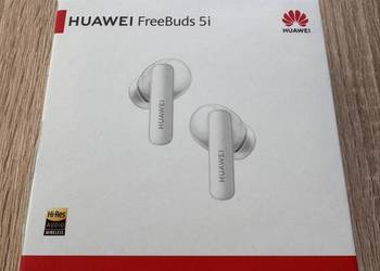 Słuchawki bezprzewodowe Huawei FreeBuds 5i (ANC, Hi-Res) • Stan jak nowe!