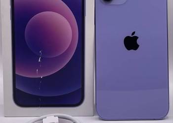 iPhone 12 128 GB Purple 86% JAK NOWY