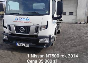 Samochód dostawczy 3500 kg Nissan NT500