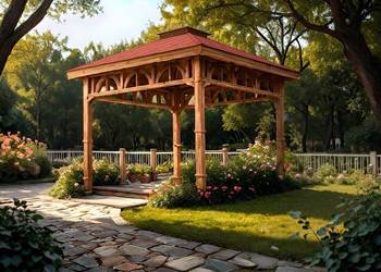 ALTANA 6 3x3m Eleganckie Półokrągłe Podpory +Impregnacja Gont od Producenta