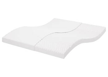 Materac piankowy biały 200x210 cm 7-strefowy twardość 20 ILD WM-4016653