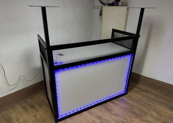 stół DJ z nadstawkami - 140cm - nowy