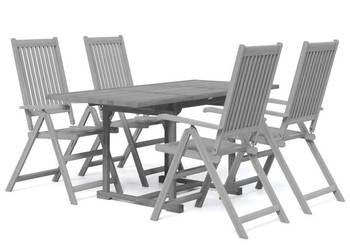 5-cz. zestaw mebli ogrodowych lite drewno akacjowe WM-3079655