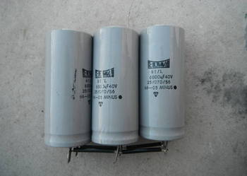Kondensator 6800uF 40V x 3 szt Elwa 61/L Nowe