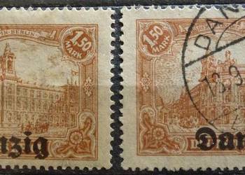 Znaczki Danzig Kat. Fischer Fi#10