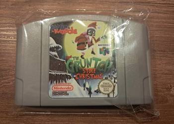 nowa gra na konsolę nintendo "the gruntch stole christmas" brak paragonu