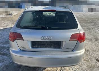 klapa bagażnika Audi A3 8P sportback LY7W do podrobienia