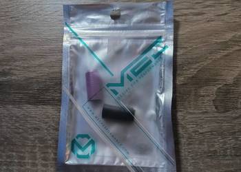 Zestaw 2 gumek Hop-Up PTS/MEC do replik AEG - Black i Purple