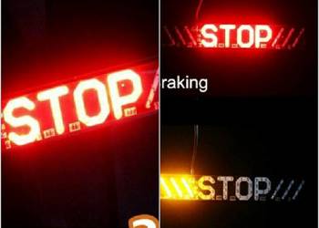 Światło STOP 3w1 LED Motocykl Tuning 12V +Gift