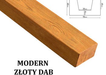 Belka Modern 9x6 cm ZŁOTY DĄB