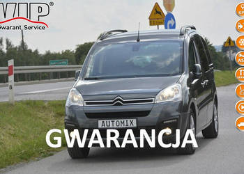 Citroen Berlingo 1.6 HDI kamera cofania Car Play gwarancja przebiegu klima…