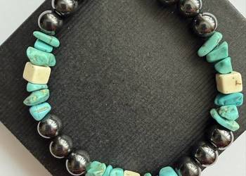 Bransoletka damska z kamieni naturalnych