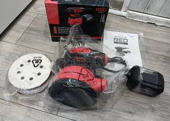 Szlifierka oscylacyjna 1100W Z REGULACJĄ z KRĄŻKAMI ŚCIERNYMI 125MM