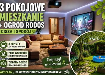 3pok, 49met, okolice Gliwickiej ROZKŁAD/PIWNICA/OGRÓD (Wrocław)