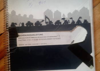 Instrukcja obsługi JCB Fastrac 2155 i 2170