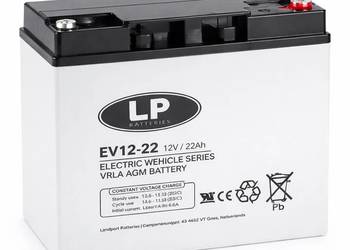 AKUMULATOR AGM LP seria VRLA EV22 12V22Ah do skutera wózka inwalidzkiego