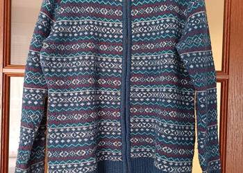 Sweter rozpinany na ekspres M/L