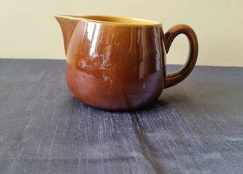 Dzbanek gliniany, sygnowany - PRL Dzbanek gliniany, sygnowany - PRL