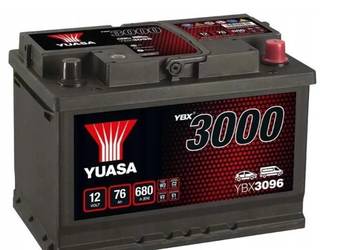 Akumulator Yuasa Standard 12V 76Ah 680A Prawy Plus Dostawa