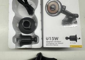 Uchwyt magnetyczny z ładowarką indukcyjną MagSafe 15W Dudao F12MAX