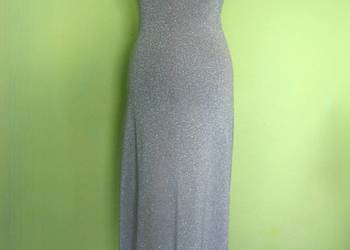 Sukienka z lurexu - Maxi - 36 biust 80 cm