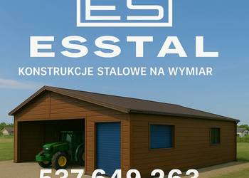 Garaż Blaszany Drewnopodobny| MAGAZYN | Zadaszenie , Wiata | - ESSTAL-