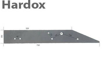Płoza długa HARDOX 92231/L części do pługa OVERUM