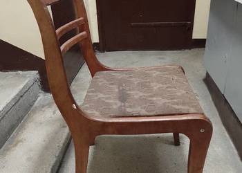 KRZESŁO DREWNIANE PRL