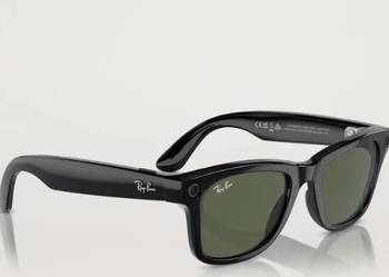 Ray-Ban Meta Wayfarer Glasses - Shiny Black