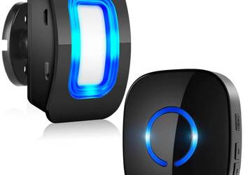 Bezprzewodowy Alarm Ruchu z Dzwonkiem | Zasięg 140m | 58 Melodii