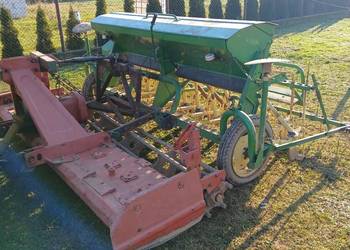 Agregat uprawowo siewny aktywny brona wirowa