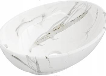 Umywalka Ceramiczna Marmurowa 40x34 różne wzory Kamień