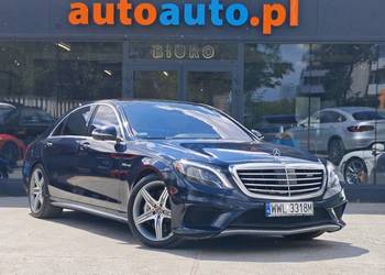 S 63 AMG, 4 MATIC,  Bogata wersja wyposażenia, Przebieg 125771km