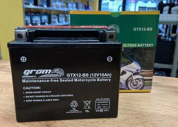 Akumulator 10Ah 180A 12V GROM GTX12-BS YTX12-BS