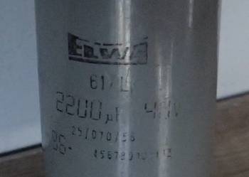 Kondensator ELWA 67/L 2200uF/40V