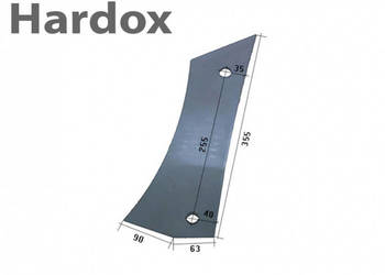 Pierś HARDOX 84082/L części do pługa OVERUM