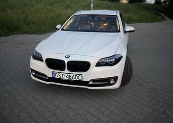 BMW Seria 5 520d 2013r disel białe