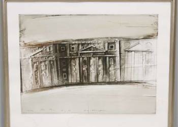 Litografia Czeskiego artysty Peter Paul