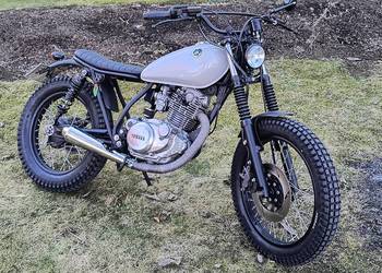 Yamaha sr250 custom bobber tracker caferacer scrambler
