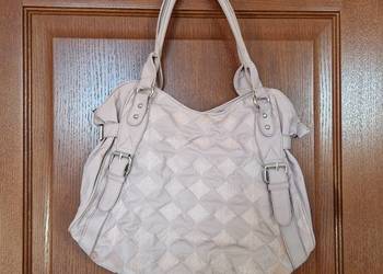 Torebka damska na ramię kolor pudrowy róż