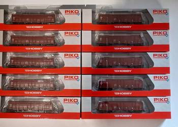 Węglarki Piko H0 10 szt. krótkie sprzęgi