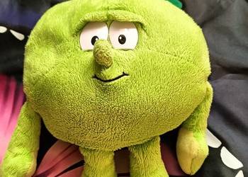 Maskotka zielone jabłko