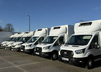 Iveco Daily 35C16 V Ford Transit Chłodnia-Mroźnia Na Bliźniaku Salon PL na…