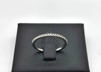 Nowy Srebrny, Rodowany Pierścionek pr 925 1,03g (Rozmiar 14) Nowy Srebrny, Rodowany Pierścionek pr 925 1,03g (Rozmiar 14)