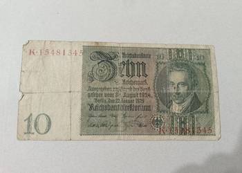 Niemcy 10 marek 1924 rok