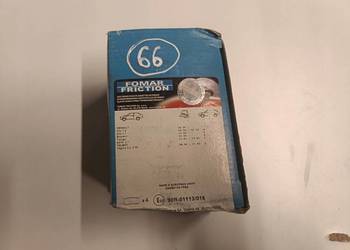 Renault Clio I Twingo I PRZEDNIE KLOCKI HAMULCOWE przód 528281