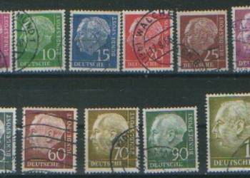 Zn. RFN Mi 179, 83 - 6, 8 - 91, 3, 4 kas 1954